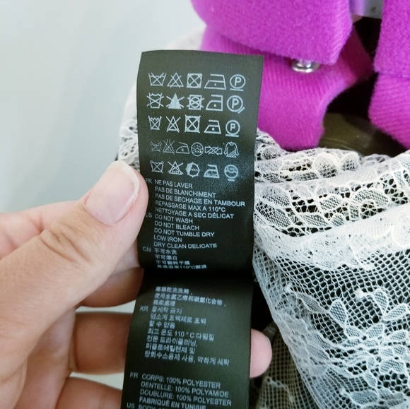 Sandro Lace Bodice / Back Tie Coctail Dress - Picture 10 of 11